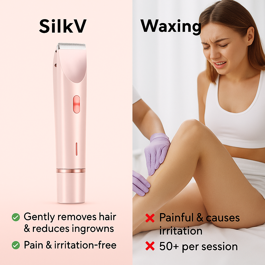 SilkV™ - The All-in-One Silky Shaver